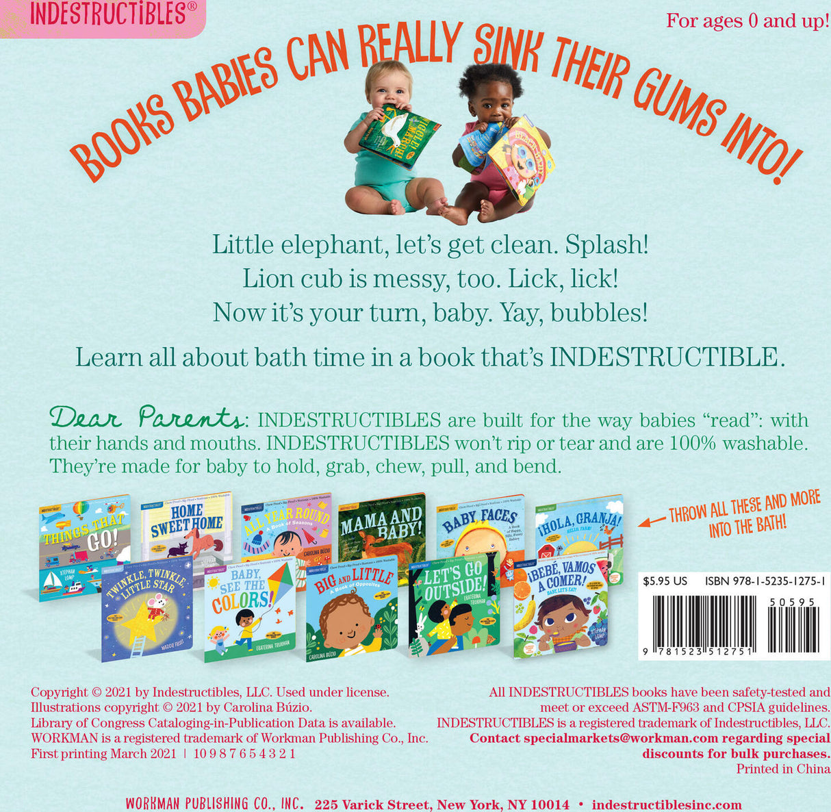 Indestructibles: Happy Easter!: Chew Proof · Rip Proof · Nontoxic · 100% Washable (Book for Babies, Newborn Books, Safe to Chew)