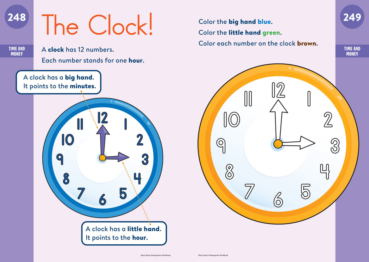 Brain Quest Workbook: Kindergarten Revised Edition