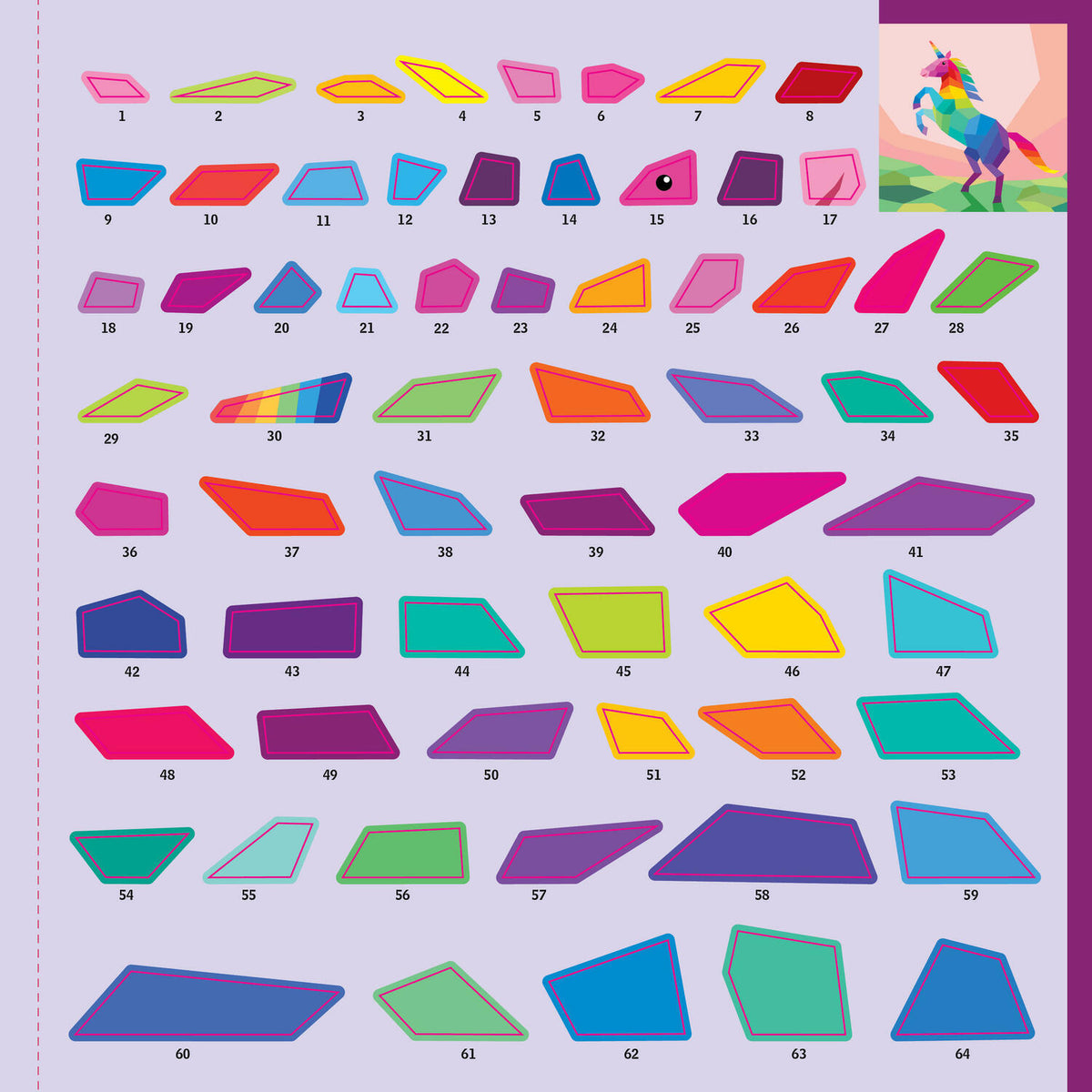 Paint by Sticker Kids (Official): Rainbows Everywhere!: Create 10 Pictures One Sticker at a Time!