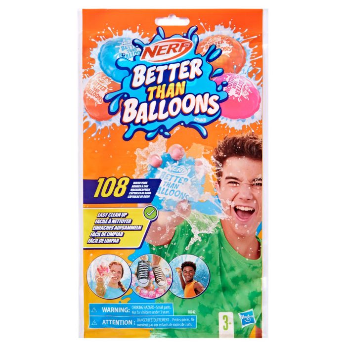 Nerf Super Soaker: Better Than Balloons 108-pack Core