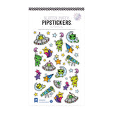 Pipsticks Glitter Puffy: Space Aliens