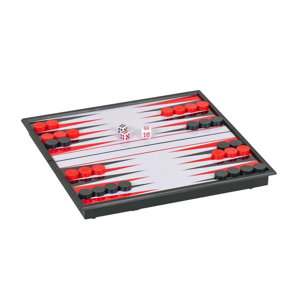 10" Magnetic Backgammon Fold/Travel  Set