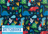 Dino Days Doodle Pad Duo Sketchbooks  Set Of 2