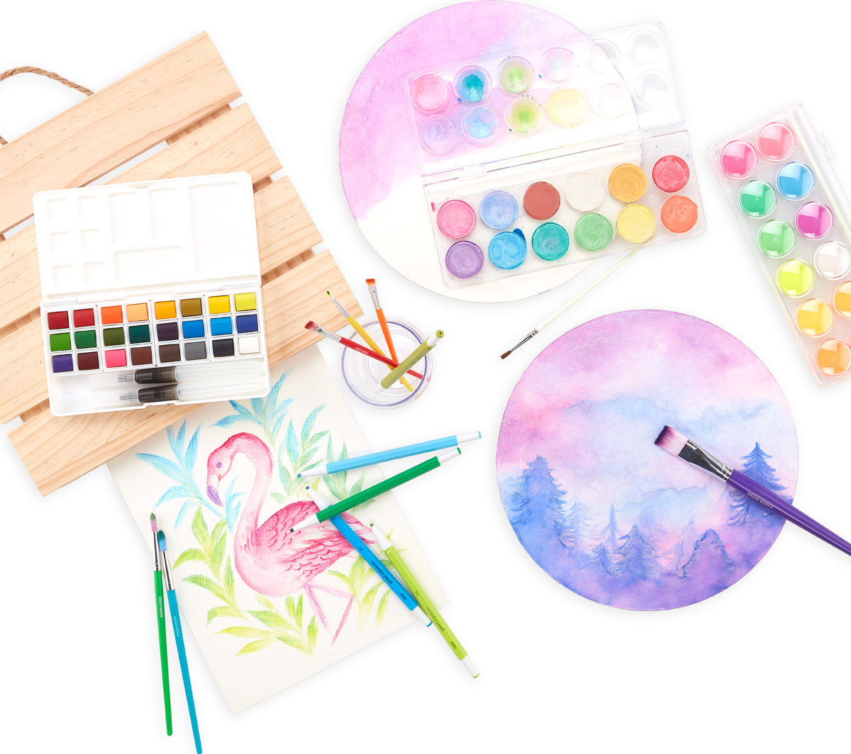 Chroma Blends Circular Watercolor Paper