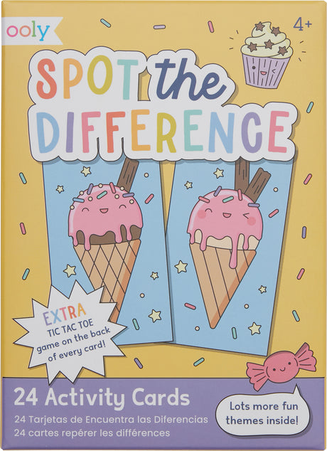 Spot the Difference Activity Cards