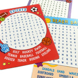 Paper Games: Word Search Activity Cards - Set of 24