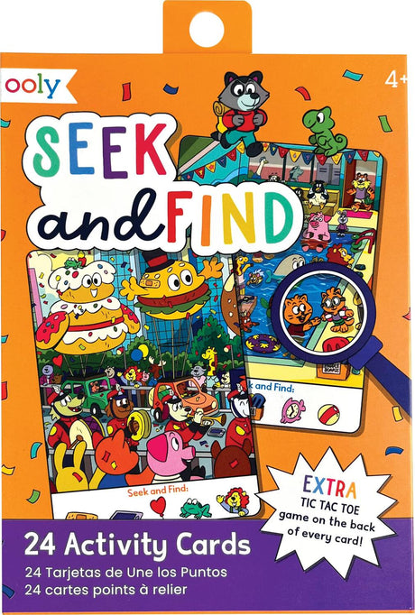 Paper Games: Seek & Find Activity Cards - Set of 24