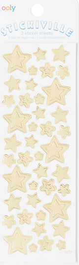 Stickiville Skinny - Gold Stars (Gold Foil)