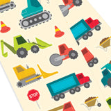 Sticikiville Stickers: Construction Vehicles - Skinny (2 Sheets)
(Paper)