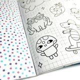 Stickiville Color-In' Sticker Book: Cute-A-Licious Doodles