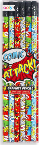 Comic Attack Pencils