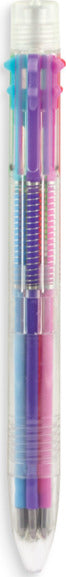 6 Click Multi Color Gel Pen  Fine Tip