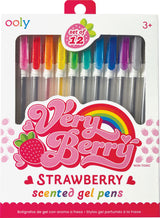 Very Berry Scented Gel Pens - Set of 12