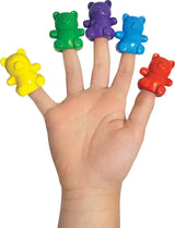 Cuddly Cubs Bear Finger Crayons - Set of 6