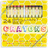 Brilliant Bee Crayons 24