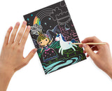 Princess Garden Scratch And Scribble Scratch Art Kit