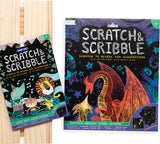 Safari Party Scratch And Scribble Mini Scratch Art Kit