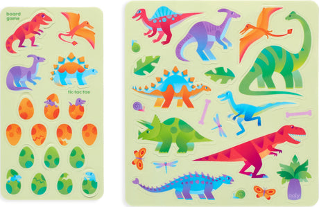 Play Again Reusable Stickers Daring Dinos