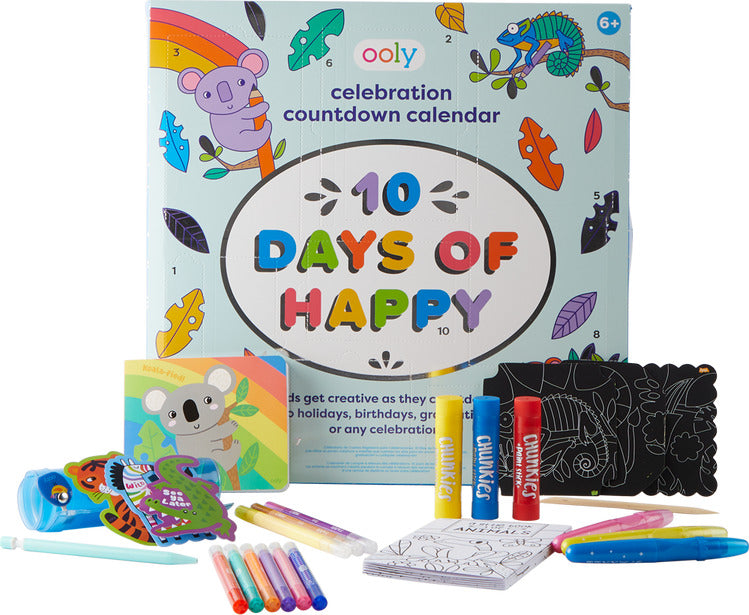 Ooly Countdown Celebration Calendar - Ten Days of Happy