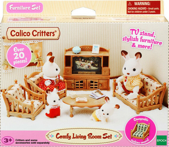 NEW Calico shops Critters Deluxe Living Room Set Open Box CF1514