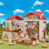 Calico Critters Red Roof Country Home – Secret Attic Playroom