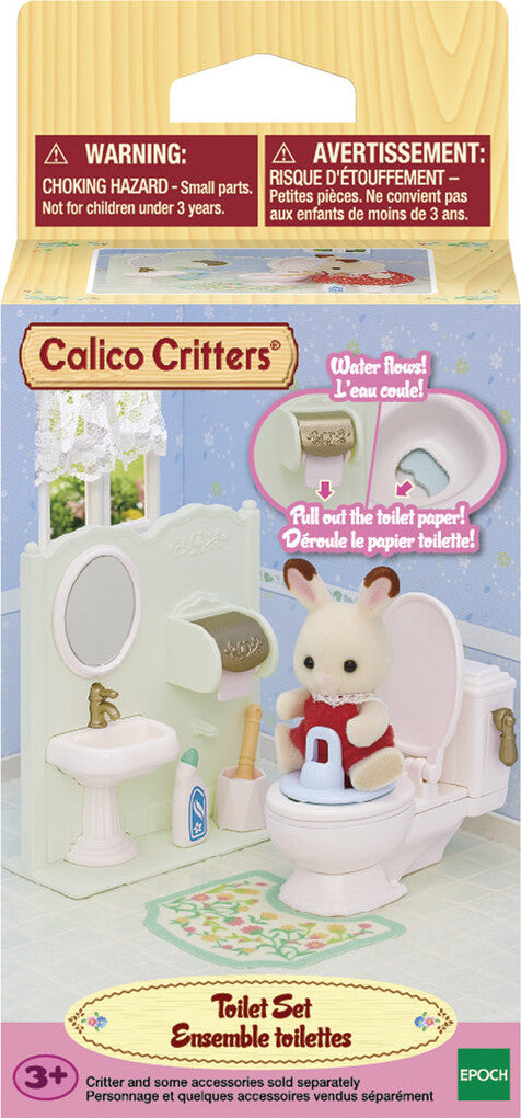 Calico Critters Toilet Set