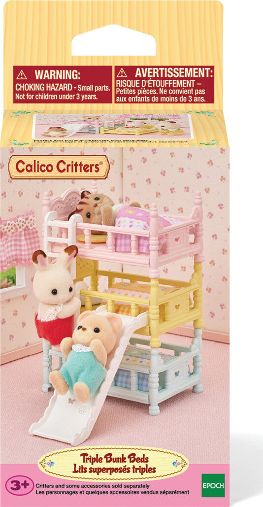 Calico Critters Triple Bunk Beds