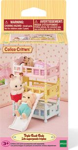 Calico Critters Triple Bunk Beds