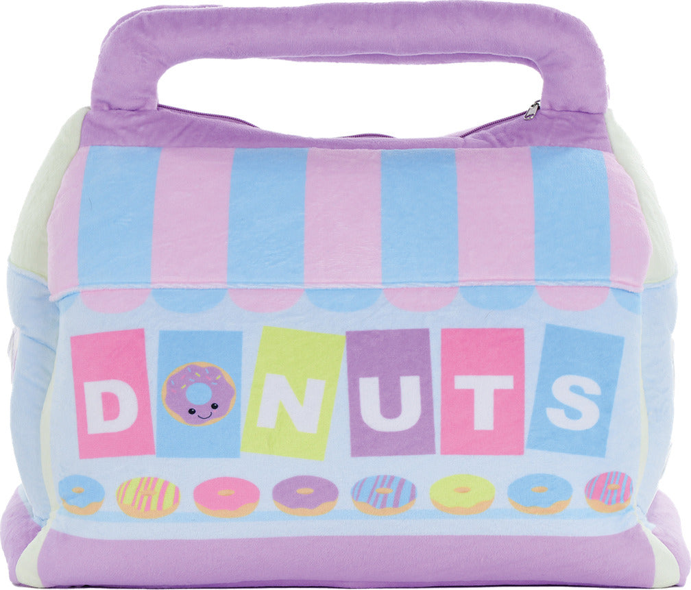 Box of Donuts Packaging Fleece Plush