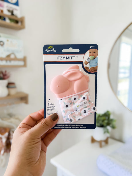 Itzy Mitt™ - Teething Mitt (Bunny)