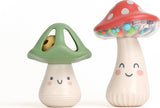 Itzy Mini Maracas™ Musical Maraca and Rattle Set (Mushroom)