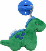 Sweetie Pals - Silicone Pacifier and Plush Pal (Dino w/ Blue Paci)