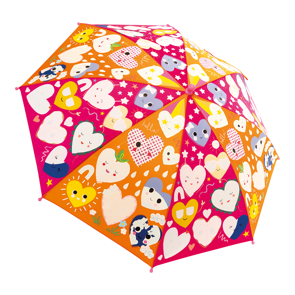 Umbrella Large: Hearts CC