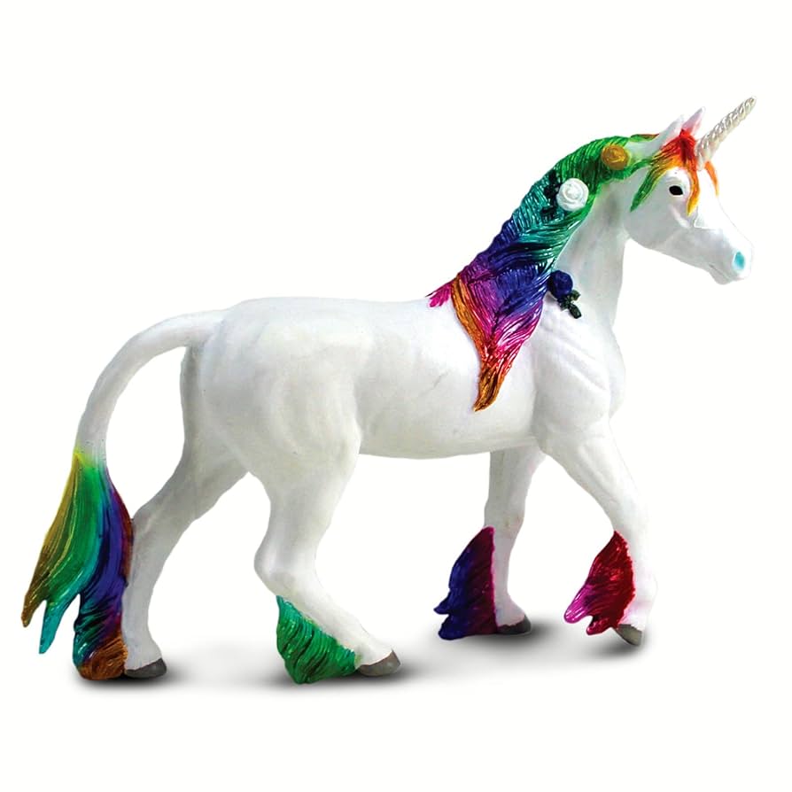 Rainbow Unicorn Figure