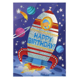 Card: Space Foil Glitter
