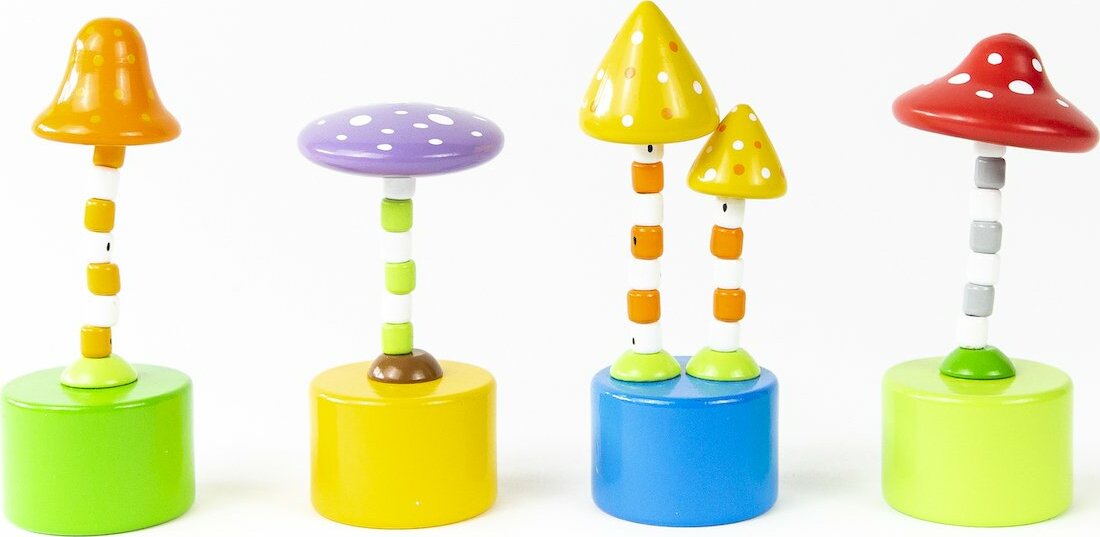 Push Puppet: Magical Mushrooms (assorted)