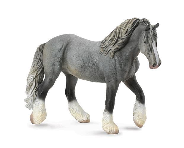 Western Horse: Grey Shire Mare