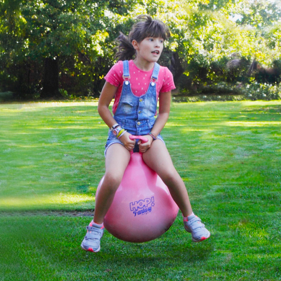 Hop Ball  (Swirl Pink)
