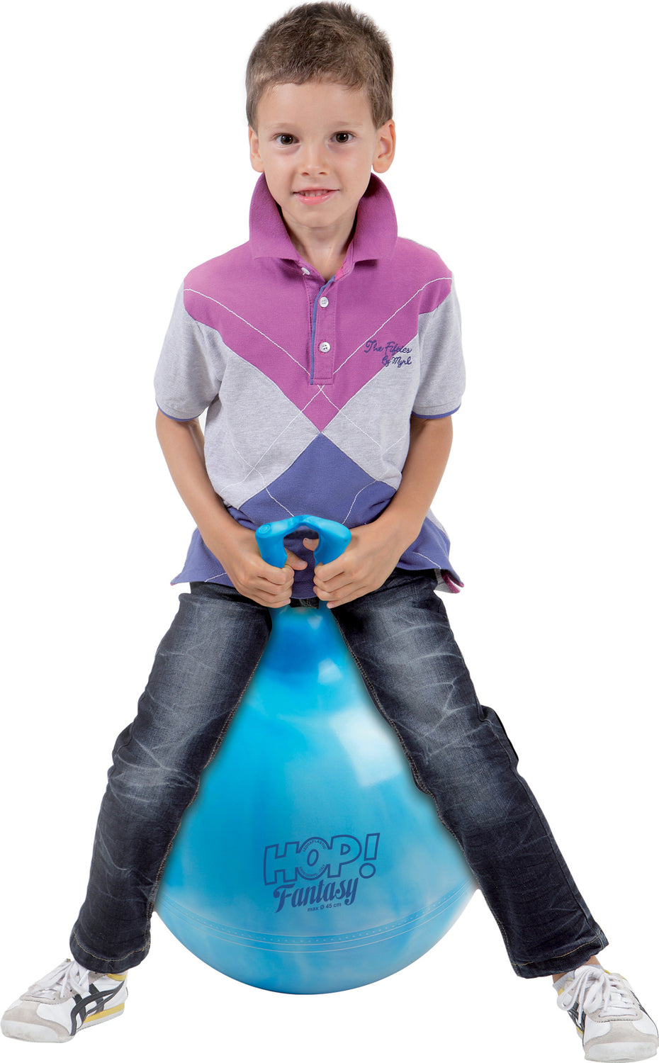 Hop Ball  (Swirl Blue)