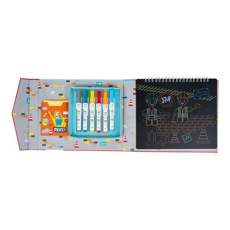 Chalk Board Sketchbook: Construction
