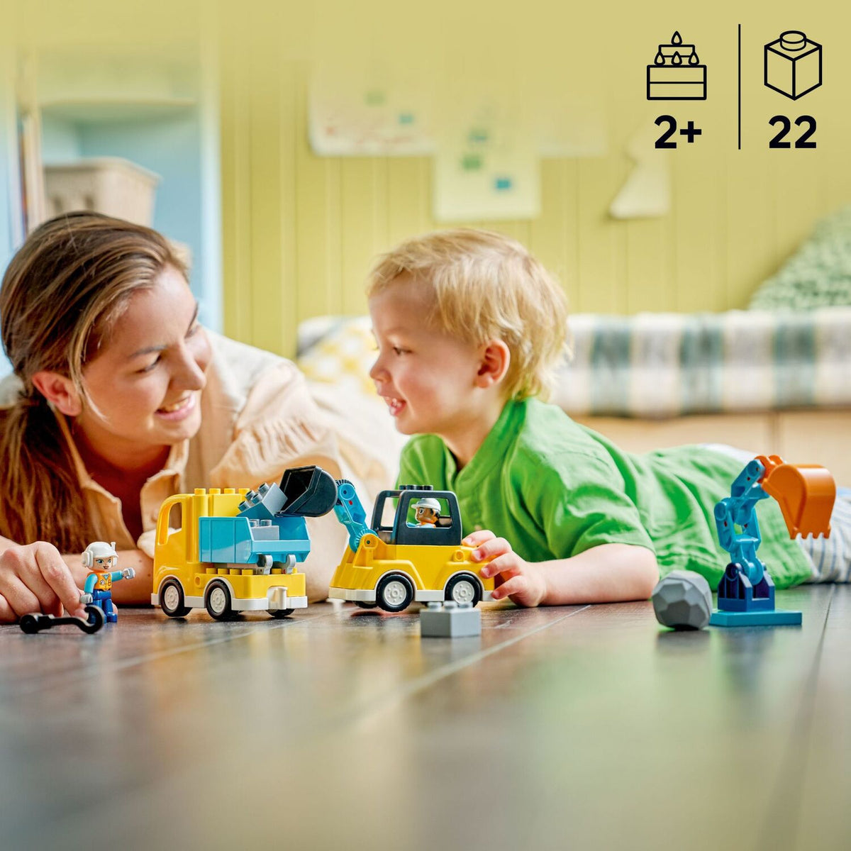 LEGO DUPLO Town: 3 in 1 Construction Vehicles