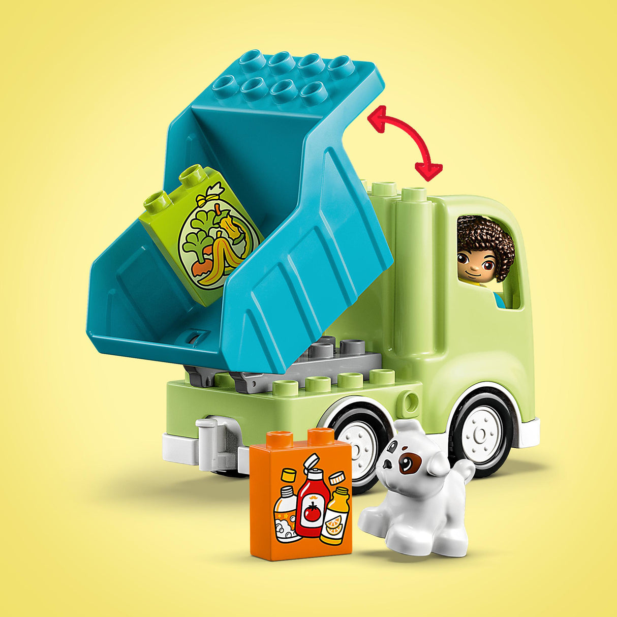 LEGO® DUPLO® Town Recycling Truck Sorting Toy