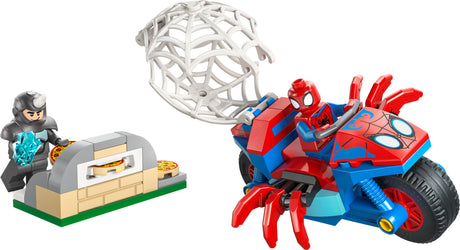 LEGO Spidey: Spidey on his Motorcycle vs. Rhino
