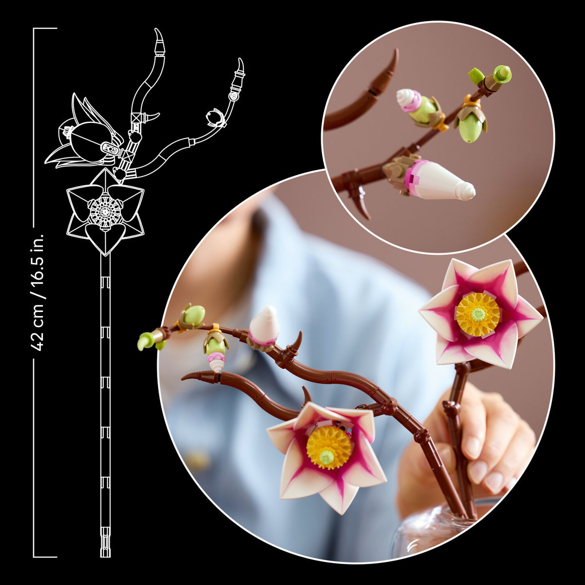 LEGO Botanicals: Magnolia Branches