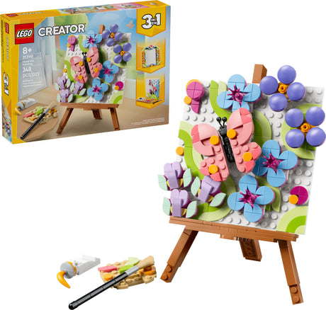 LEGO® Creator Floral Art Decor Painting
