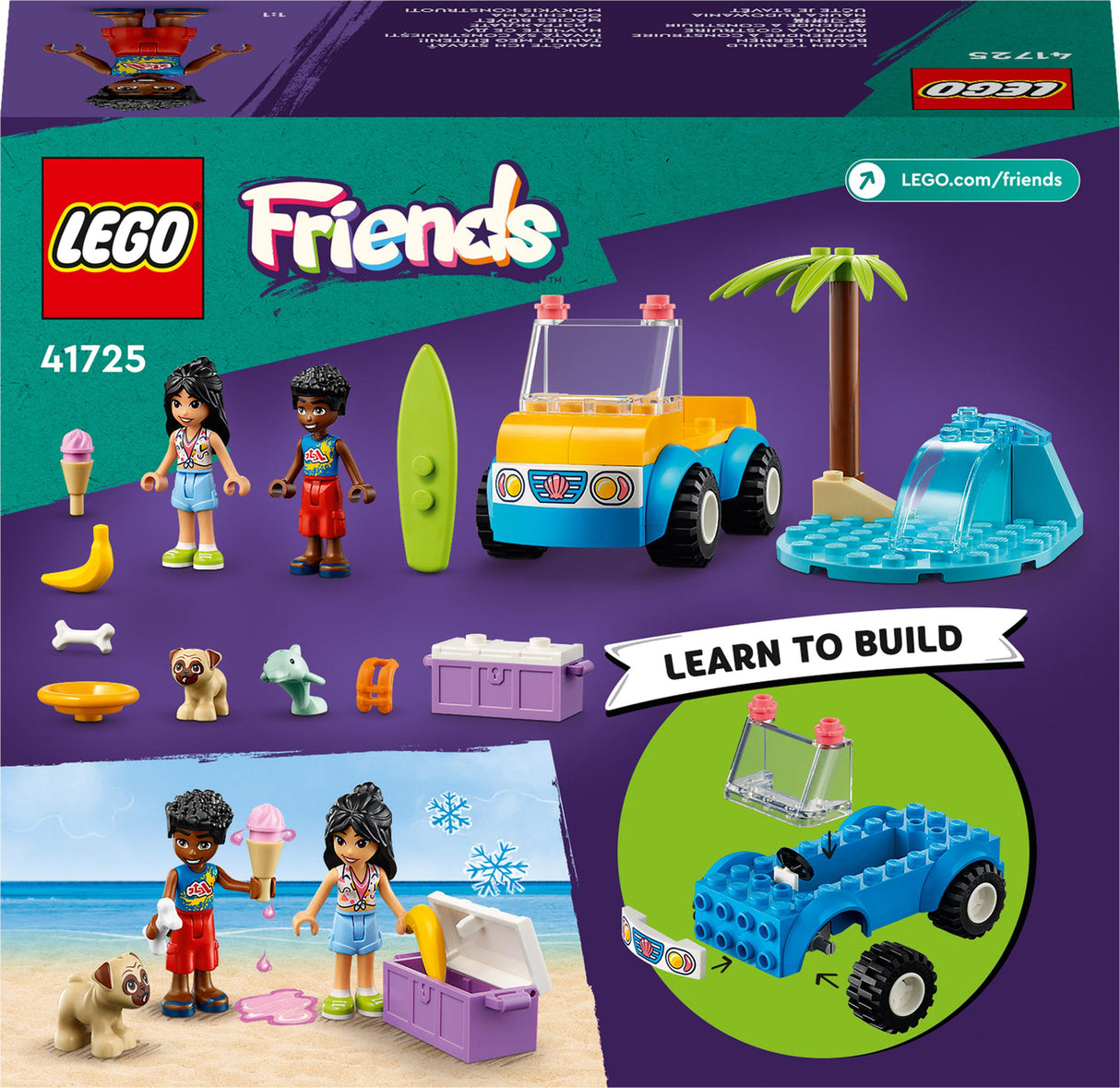 LEGO® Friends Beach Buggy Fun Set with Toy Car