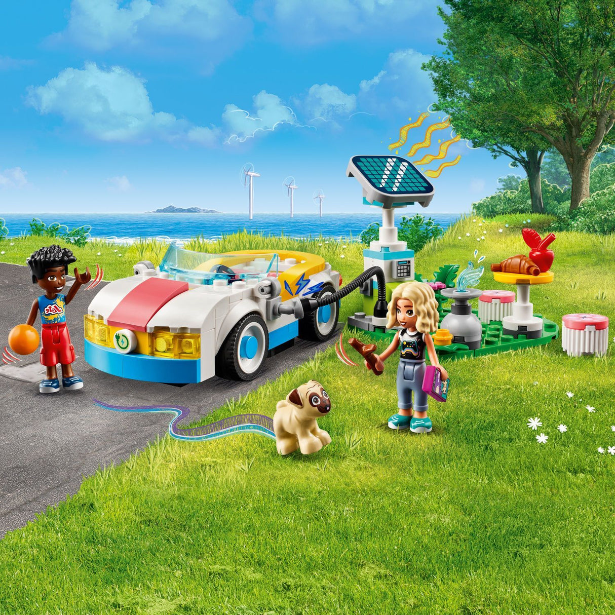 LEGO® Friends™ Electric Car and Charger