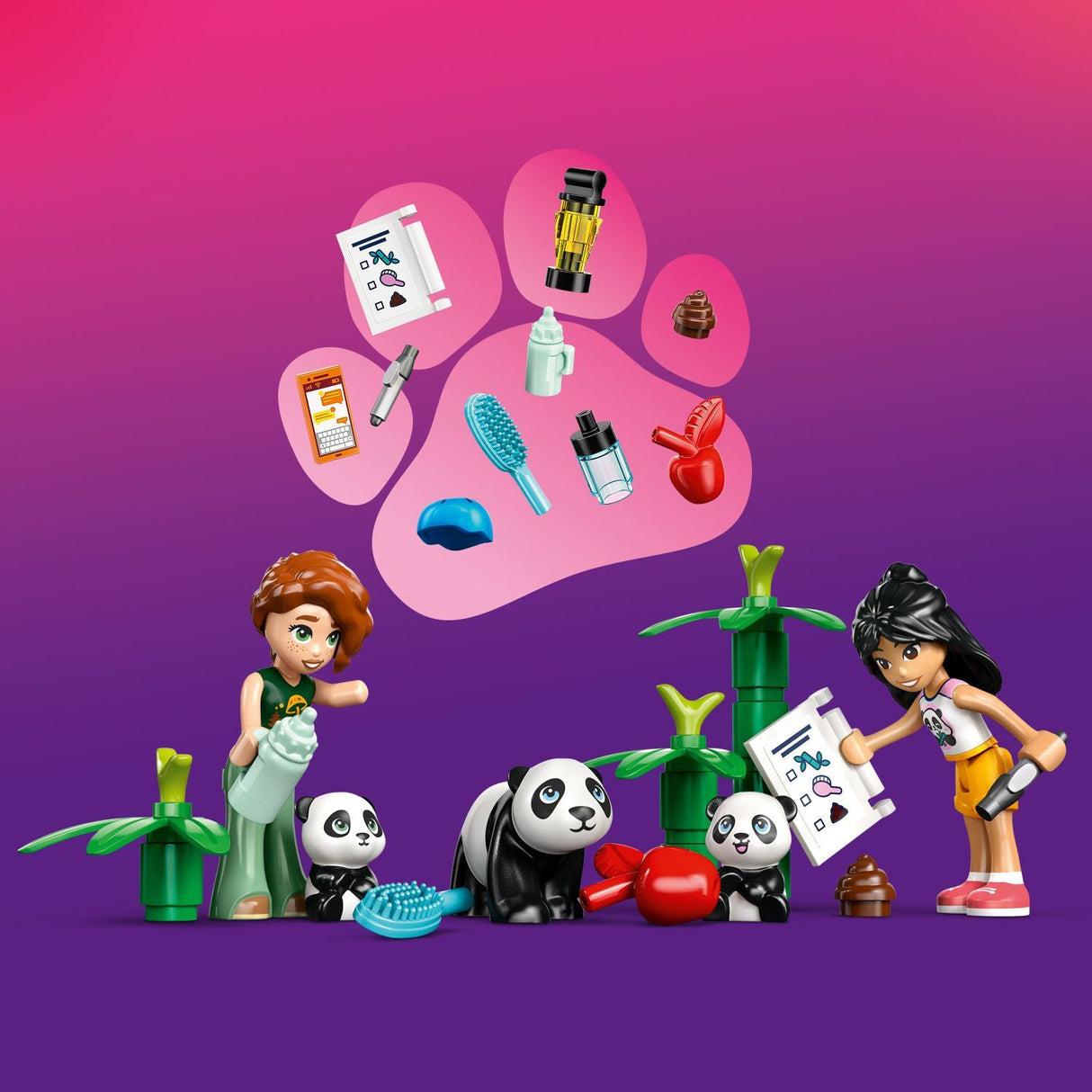 LEGO Friends: Panda Sanctuary Animal Care
