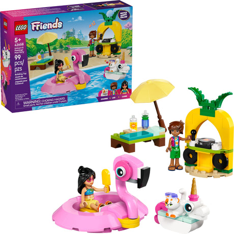 LEGO Friends: Unicorn & Flamingo Pool Party
