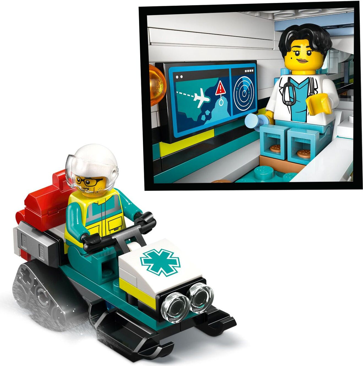 LEGO City Big Vehicles: Emergency Air Ambulance Airplane